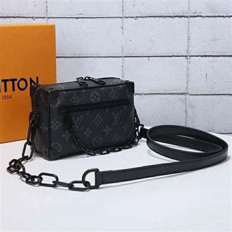 louis vuitton black trunk bag|louis vuitton small side bag.